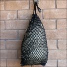 28" x 13" PROFESSIONAL CHOICE HORSE FEEDING HAY NET SLOW FEEDER 39" ROPE BLACK