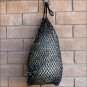 28" x 13" PROFESSIONAL CHOICE HORSE FEEDING HAY NET SLOW FEEDER 39" ROPE BLACK