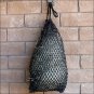28" x 13" PROFESSIONAL CHOICE HORSE FEEDING HAY NET SLOW FEEDER 39" ROPE BLACK