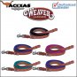 8ft WEAVER LEATHER SUEDE COVERED HORSE TACK ROPING BARREL REINS