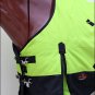 69" HILASON 1200D WINTER WATERPROOF POLY TURNOUT HORSE BLANKET LIME GREEN