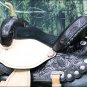 TT316BK 15" HILASON WESTERN FLEX TREE BARREL RACING TRAIL RIDING HORSE SADDLE