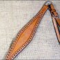 HILASON WESTERN LEATHER HORSE BREAST COLLAR TAN W/ STUDS