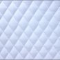 WHITE PROFESSIONAL CHOICE HORSE CRYSTEL BORDER QUILTED DRESSAGE SADDLE PAD