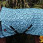 69 in HILASON 1200D RIPSTOP WATERPROOF POLY TURNOUT HORSE WINTER SHEET TURQUOISE