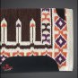 FE346-F HILASON WESTERN NEW ZEALAND WOOL SADDLE BLANKET BROWN PURPLE YELLOW