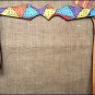 V1 HILASON WESTERN LEATHER HORSE BREAST COLLAR HAND PAINT RAINBOW