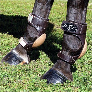 PROFESSIONALS CHOICE LEATHER SKID HORSE REINING ROPING LEG BOOTS PAIRS