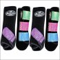 MED PROFESSIONAL CHOICE SPORTS MEDICINE HORSE BOOTS VENTECH BLACK GLITTER 4 PACK