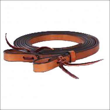 5/8"X 7' CIRCLE Y LEATHER SPLIT HORSE REINS CHESTNESS HARNESS