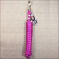 RASPBERRY WEAVER TACK HORSE POLY LEAD ROPE W/ SOLID BRASS 225 SNAP