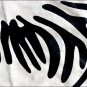 S1055 HILASON HAIR ON LEATHER PURE BRAZILIAN COWHIDE SKIN RUG CARPET ZEBRA