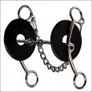 PROFESSIONAL CHOICE BRITTANY POZZI THREE PIECE TWISTED WIRE SNAFFLE HORSE BIT