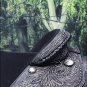 TW101BKRO-F HILASON BLACK TREELESS WESTERN TRAIL BARREL RACING HORSE SADDLE 17"