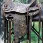RI116RODB2 17" WESTERN LEATHER COWBOY RANCH ROPING PLEASURE RIDING HORSE SADDLE