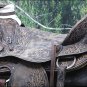 RI116RODB2 17" WESTERN LEATHER COWBOY RANCH ROPING PLEASURE RIDING HORSE SADDLE