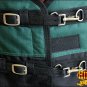 84" HILASON 1200D WINTER WATERPROOF POLY HORSE BLANKET BELLY WRAP HUNTER GREEN