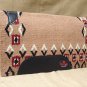 FEP282 MADE IN USA HILASON WESTERN WOOL SHOCK BUSTER SADDLE BLANKET PAD BEIGE