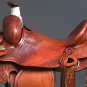 RS112MRED-F HILASON WESTERN LEATHER BIG KING WADE RANCH COWBOY ROPING SADDLE 15"
