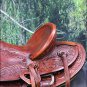 WD013MRID-17" HILASON BIG KING WESTERN WADE RANCH ROPING LEATHER HORSE SADDLE