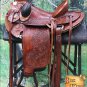 WD013MRID-17" HILASON BIG KING WESTERN WADE RANCH ROPING LEATHER HORSE SADDLE