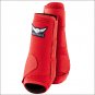 SML RED RELENTLESS TREVOR BRAZILE FRONT REAR SPORT BELL BOOT 6 PACK HORSE LEG