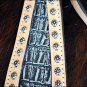HILASON WESTERN GREY CROCODILE EMBOSSED LEATHER INLAY HORSE HEADSTALL BRIDLE