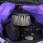 CAMO PURPLE HILASON PREMIUM HORSE GROOMING TOTE KIT W/ PALM COMFORT TOOLS