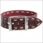 NOBLE OUTFITTERS CONTRAST STITCH ADJUSTABLE LEATHER BRACELET NATURAL WINE