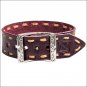 NOBLE OUTFITTERS CONTRAST STITCH ADJUSTABLE LEATHER BRACELET NATURAL WINE