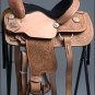 F067 HILASON BIG KING SERIES WESTERN YOUTH RANCH ROPING COWBOY LEATHER SADDLE 14