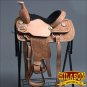 F067 HILASON BIG KING SERIES WESTERN YOUTH RANCH ROPING COWBOY LEATHER SADDLE 14