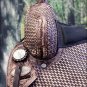 TT105RO-F HILASON FLEX-TREE TRAIL PLEASURE WESTERN ENDURANCE LEATHER SADDLE 16"