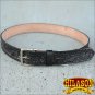 42" HILASON HAND MADE HEAVY DUTY BUFFALO HIDE LEATHER BLACK GUN HOLSTER BELT