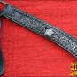 HILASON WESTERN LEATHER HORSE HEADSTALL BREAST COLLAR BLACK BLING STAR INLAY