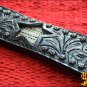 HILASON WESTERN LEATHER HORSE HEADSTALL BREAST COLLAR BLACK BLING STAR INLAY