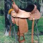 BH093-F HILASON BIG KING Series WESTERN LEATHER RANCH ROPING COWBOY SADDLE 15"