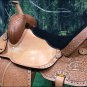 BH093-F HILASON BIG KING Series WESTERN LEATHER RANCH ROPING COWBOY SADDLE 15"