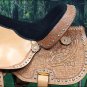 BH093-F HILASON BIG KING Series WESTERN LEATHER RANCH ROPING COWBOY SADDLE 15"