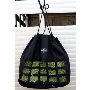 22X23 PROFESSIONALS CHOICE HORSEMAN SCRATCH FREE HAY BAG BLACK