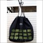 22X23 PROFESSIONALS CHOICE HORSEMAN SCRATCH FREE HAY BAG BLACK