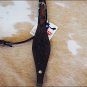 NEW HILASON WESTERN H TOOL LEATHER HORSE BRIDLE HEADSTALL MEDIUM BROWN