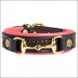 8 3/4" NOBLE OUTFITTTERS ADJUSTABLE LEATHER ON THE BIT BRACELET VIVACIOUS