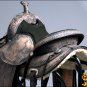 TO102DBRO-F HILASON TREELESS WESTERN LEATHER TRAIL PLEASURE RIDING SADDLE 17"
