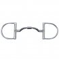 5" TOKLAT MYLER 3 3/8" MEDIUM DEE WITH WIDE PORTED BARREL HORSE MOUTH BIT