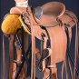 HILASON BIG KING SERIES WESTERN WADE RANCH ROPING COWBOY HORSE SADDLE 15 16 17