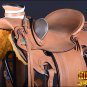 HILASON BIG KING SERIES WESTERN WADE RANCH ROPING COWBOY HORSE SADDLE 15 16 17