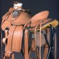 HILASON BIG KING SERIES WESTERN WADE RANCH ROPING COWBOY HORSE SADDLE 15 16 17