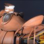 HILASON BIG KING SERIES WESTERN WADE RANCH ROPING COWBOY HORSE SADDLE 15 16 17