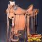 HILASON BIG KING SERIES WESTERN WADE RANCH ROPING COWBOY HORSE SADDLE 15 16 17